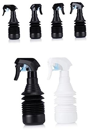 OFFSCH 2 Stück Sprühflasche Drucksprühflasche aus Pet mit Kreativem Design Faltbar und Vielseitig für Haare und Grüne Pflanzen für Friseure und Büros