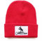 Professionelle Bboy Cap für Head Spin Beanie Strickmütze Breakdance Spin Hat, Rot/Ausflug, einfarbig (Getaway Solids), 7 Years