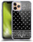Head Case Designs Quadratisch Schwarz Klassische Paisleymuster Softgelhülle Kompatibel Mit Apple iPhone 11 Pro Und Kompatibel Mit Magsafe Zubehör