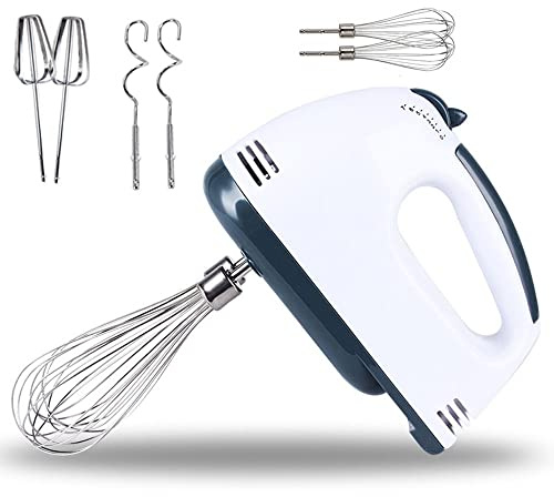 Elektrischer Mixer Handrührer 7 Geschwindigkeit Mit Turbo-Taste Handmixer Mit Elektrischem Schneebesen Leichter Schneebesen Zum Backen in Der Küche Mini-Eiercreme-Schneebesen