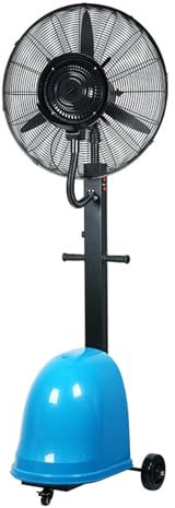 LYUCAYHQ Ventilatore con Nebulizzatore per Cortili, Uso Commerciale All'aperto, Luoghi di Carnevale, Strutture Agricole, Serre, per Il Raffreddamento Fisico. 65 cm, 260 W-110-120 Volt