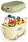 Froppi 70L Toy Box | Toy Storage with Lid | Kids Storage on Wheels | XL Size | Green | L64 W42 H36 cm