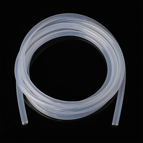 JOYOLA Tuyau en Silicone de 3 m, 10 mm ID x 12 mm OD, Transparent, Durable et Résistant aux Températures Extrêmes