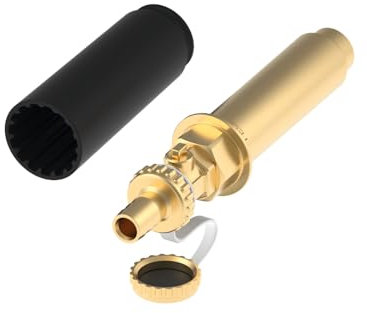 TECE Seal System Baustopfen, mit Füll- und Entleerhahn, mit Dichthülsen, Gewinde 1/2, 704809