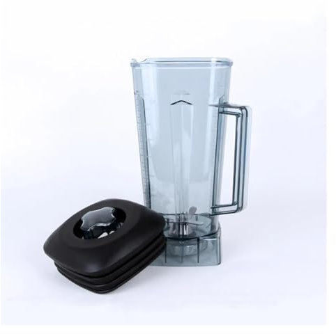 FHAJKTJB Commercial Blender Parts Accessories Blender Jar 2l With Mixer Blade Lid Kitchen Aid Blender, Compatible For Aspas Para Licuadora