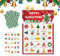 Weihnachtskartenspiel, Weihnachtskartenspiel - Interaktives Papierkartenspiel für 24 Spieler zu Weihnachten - Unterhaltungskartenspiel für Erwachsene Gruppenaktivität Klassenzimmer Renco