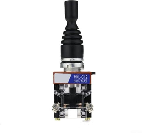 Posición del interruptor con buje de goma, 1 unidad de controladores de joystick de retorno de resorte de repuesto negro