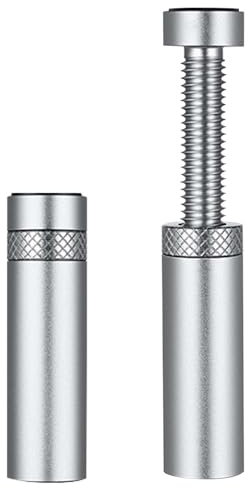 DecorDwell Support pour Carte Graphique GPU, Support de Cartes Vidéo Aluminium, Soutien Carte Graphique Verticale Réglable en Hauteur avec Aimant, Argent