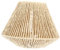 SEWOART Vintage Lampenschirm Lampenschirm Aus Stroh Geflochtene Deckenleuchte Handgefertigte Lichtabdeckung Geflochtene Leuchte Gewebte Rustikale Lampe Stroh Weiden Retro Bast Strohseil