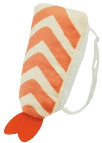 Dinntty 1 Stück Schöne Sushi Plüsch Rucksack Spielzeug Cartoon Gebratene Garnelen Sushi & Omelette Sushi Kissen Gefüllte Weiche Rucksack Für Mädchen Baby Decor 35-45 cm
