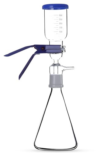 Glass Funnel Distillation Kit with 1000Ml Solvent Filter, Buchner Funnel and Vacuum Pump