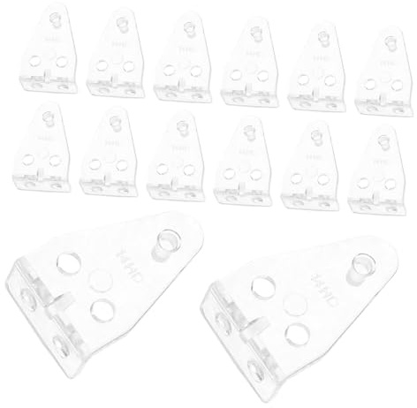 Uonlytech 40 Stück Teiliges Transparente Jalousie Halteklammern aus Kunststoff Feste Befestigung für Fenster Türjalousien Passend Einfach zu Montieren Unsichtbares Design für Unauffälligen