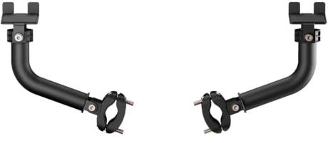 OPLITE - ScreenLock Pro Black – Stabilisierungssystem für XL- und XXL-Bildschirme, gelenkige Röhrenarme, Vibrationsreduktion, kompatibel mit Rohrhalterungen