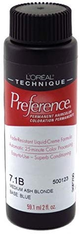 L'Oreal Preference Color #7.1B Medium Ash Blonde (Haarfarbe)