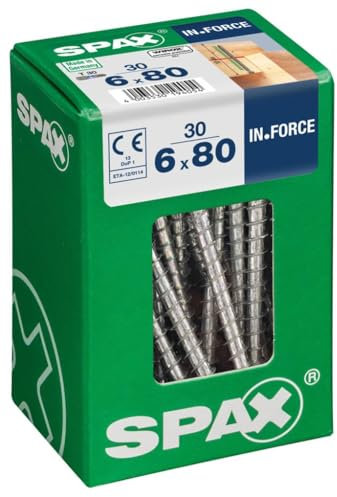 Spax Befestigungen Spax In.Force Wirox 6x80 L 30 ST 4211750600807