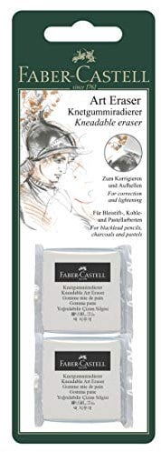 Faber-Castell 127155 - Knetgummi Art Eraser, 2 Stück