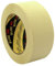 3M 201E Kreppklebeband, 36 mm x 50 m, Universalband und Maler Profi, Beige (6-er Pack)