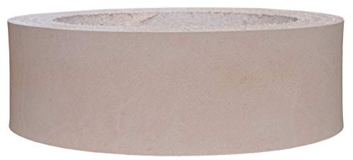 Lederriemen Blankleder natur, Punzierbar, Vollleder zum Färben und Punzieren, Farbe:natur 2.3-2.8mm dick, Größe:100cm lang x 3.5cm breit