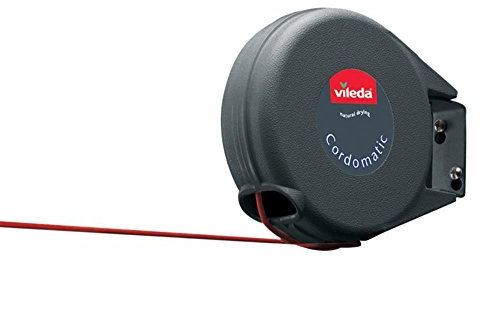 Einziehbare Vileda-Cordomatic-Wäscheleine, 15 m multi