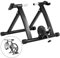 Anhon 150 kg Roller Für Fahrrad Für Home Training Schwarz Roller Training Elastomer Rollen Fahrrad MTB Roller Turbo Trainer Magnetisch Für Fahrrad Mit Speed Controller (150KG)