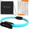 MANTRA SPORTS Pilates Ring Fit Fitness Ring Beckenbodentrainer für Frau & Männer, Beckenboden Trainingsgerät für zuhause, Beinpresse Hüfttrainer Beintrainer Oberschenkeltrainer Sportgeräte zuhause