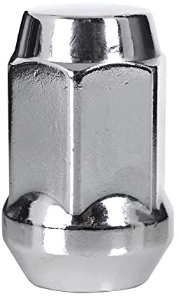 20 Radmuttern chrom 12x1,25mm Nuts Muttern mit 60° Konus - Schlüsselweite : 19mm~