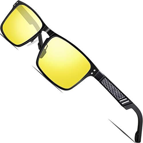 ATTCL Nachtsichtbrille Autofahren Al-Mg Metall Rahme Ultra Leicht 6500 night vision
