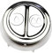 Fluidmaster 800P-001 Valve Replacement Dual Flush Valev Buttons, Chrome