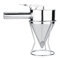 Atyhao Stainless Steel Cooking Funnel - Stainless Steel Dessert Cake Funnel Cooking Tools with Stand for Home Kitchen Use