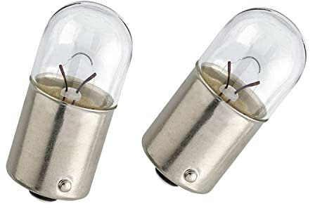 2x Jurmann R5W 12V Original Long Life Halogen Ersatz Birne für Hecklicht Parklicht Rückfahrlicht Blinker - E-geprüft