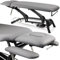 HABYS Agila 4 | Elektrische Massageliege, Massageliegen 4-Segmente | Höhenverstellbare 196 x 68cm | Halterung für Einwegunterlage auf Rolle | MDR-Zertifizieriung