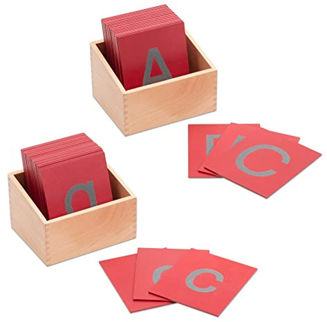 Betzold Fühl- und Tastplatten Alphabet Lernmittel Deutsch | Groß- und Kleinbuchstaben
