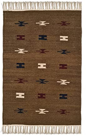 Handgefertigter Kelim-Teppich, Heimdekoration, Wohnzimmer, orientalisch, traditionell, (mehrfarbig)