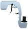 SHOP-STORY - Champagne Spray Gun Silver - Champagne and Drink Dispenser Gadget Ideal for Parties and Pool Parties - Silver Colour