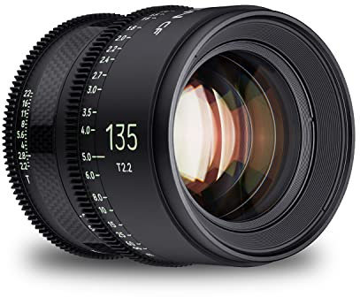 XEEN CF Cinema 135mm T2,2 Canon EF Vollformat, Videoobjektiv Objektiv für Canon EF Mount