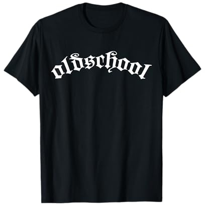 oldschool Schriftzug für Ultra Fans - Fußball T-Shirt