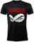 Sabor srl T-Shirt Originale Diabolik, Maglietta a Maniche Corte con Stampa Diabolik con Maschera, con Ologramma di Autenticità, 100% Cotone, Colore Nero (XL)
