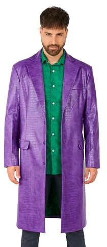 Suitmeister Herren Joker Anzug - Offiziell lizenziertes Fasching, Halloween & Karneval Kostüm - für Partys & Parade