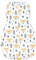 TupTam Baby Pucksack OEKO- TEX zertifizierte Materialien Swaddle Bag Wattiert Babyschlafsack 2.5 TOG unisex, Farbe: Wattiert 2.5 TOG/Füchse Orange, Größe: 3-6 Monate