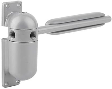 CTRSM Automatischer Türschließer, Einstellbarer Brandschutz-Türstopper for den Innen- und Außenbereich, grau, Mini, automatische Feder, 1 Satz Türöffner