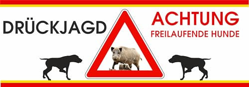 Werbebanner Dreieick Drückjagd Sau Bild