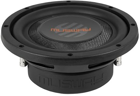 Musway Subwoofer FLAT MWS844-20 cm (8) con doppia bobina oscillante e 500 W max.