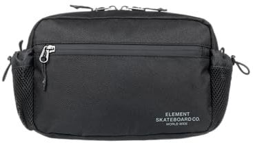 Element Byway Belt Bag Herren Gepäcktasche Messenger Bag, Flint Schwarz, Einheitsgröße