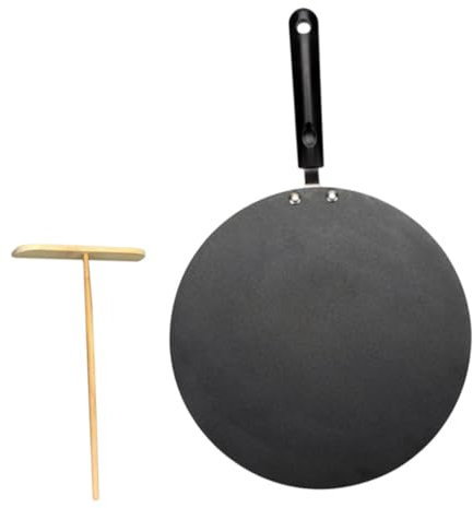 Amosfun Non-Stick Frying Pan Egg Pan Home Skillet Flat Cooking Pot Lightweight for Easy Clean Quick Cooking Restaurant Supply