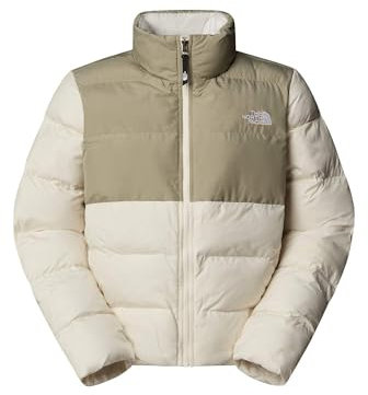THE NORTH FACE Damen Saikuru Jacke, White Dune/Clay Grey, XXL