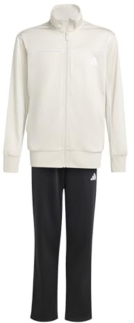 adidas Unisex Kids Junior Tricot Colourpop Tracksuit, wonder alumina/white, 15-16 Years