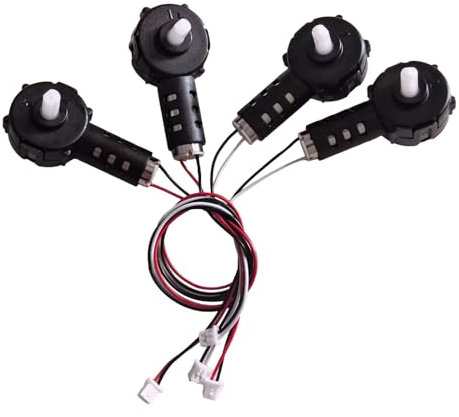 Luwecf ​4X RC Drohnenmotoren + Basen Set für E88Pro/E88/E525 Metallbauweise – Einfache Installation – Upgrade- & Ersatzteile für Quadcopter DIY​