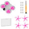 (Improved Version, Including Screws) Drone Colorful Paddle Propeller for DJI NEO Silent Power Noise Reduction Replacement Traverser Wings Drone Accessories