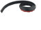 Silicone Shower Seal,Waterproof Silicone Kitchen Splashback,Corner Retaining Dam Strip,Kitchen Sink Adhesive Caulking Seal Edge Trim(black 150cm)