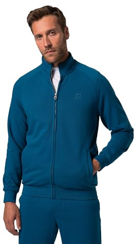 Jay-PI Jay-PI Sweatjacke, Fitness, Stehkragen, bis 7 XL blaugrün 3XL 828921768-3XL